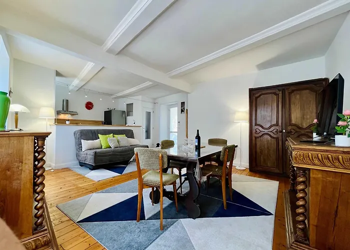 Apartament The Duplex Des Flots In The Heart Of Just Steps From The